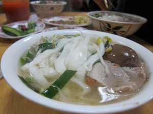 Hearty bowl of noodle for the famished soul 